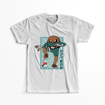 Koszulka Biała - Pokemon x Naruto - WYBIERZ KOLOR KOSZULKI I FASON