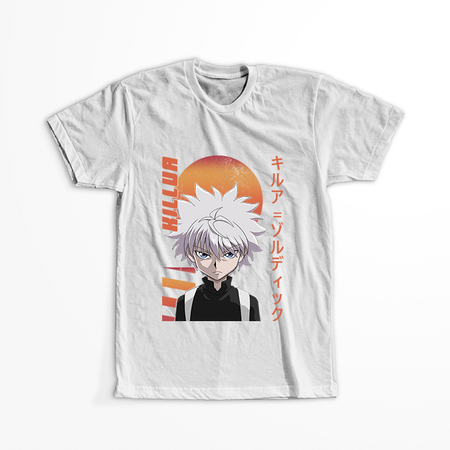 Koszulka Biała Hunter x Hunter WYBIERZ KOLOR KOSZULKI I FASON