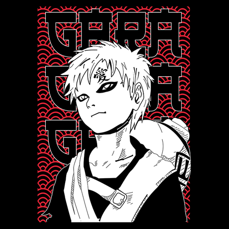 Koszulka Czarna Naruto / Boruto - WYBIERZ KOLOR KOSZULKI I FASON