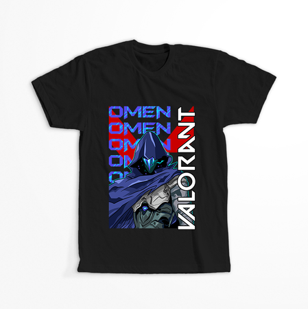 Koszulka Czarna VALORANT WYBIERZ KOLOR KOSZULKI I FASON