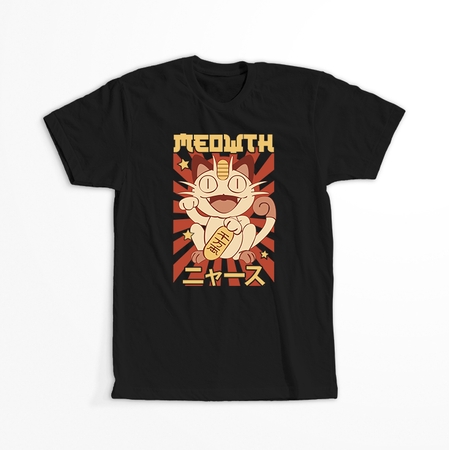 Koszulka Czarna - Pokemon - WYBIERZ KOLOR KOSZULKI I FASON