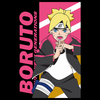 Koszulka Biała Naruto / Boruto - WYBIERZ KOLOR KOSZULKI I FASON
