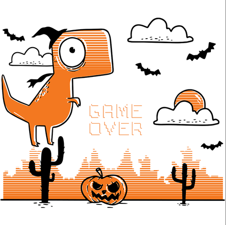 Koszulka Game over WYBIERZ KOLOR KOSZULKI I FASON