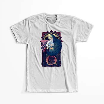 Koszulka Biała - Howl's Moving Castle - WYBIERZ KOLOR KOSZULKI I FASON