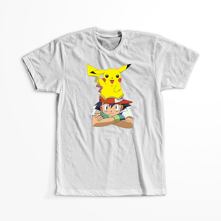 Koszulka Biała - Pokemon - WYBIERZ KOLOR KOSZULKI I FASON