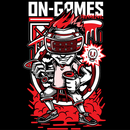 Koszulka On games WYBIERZ KOLOR KOSZULKI I FASON