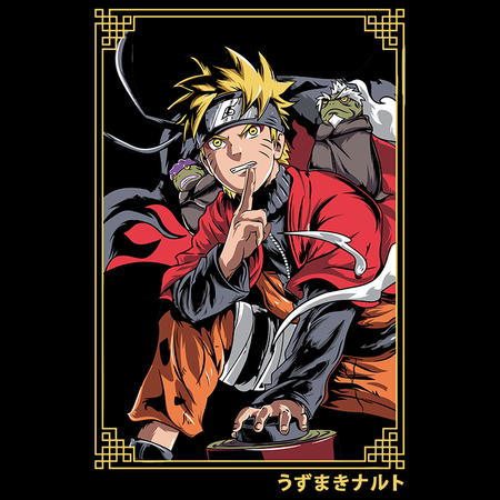 Koszulka Biała Naruto / Boruto - WYBIERZ KOLOR KOSZULKI I FASON