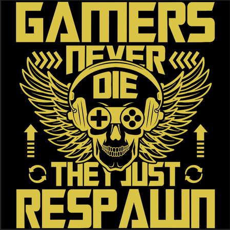 Torba z uszami z Gamers never die