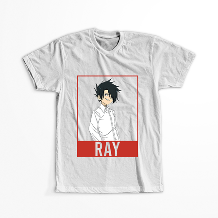 Koszulka Biała - The Promised Neverland - WYBIERZ KOLOR KOSZULKI I FASON