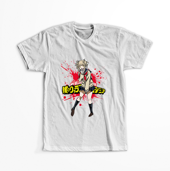 Koszulka Biała My Hero Academia / Akademia bohaterów - WYBIERZ KOLOR KOSZULKI I FASON