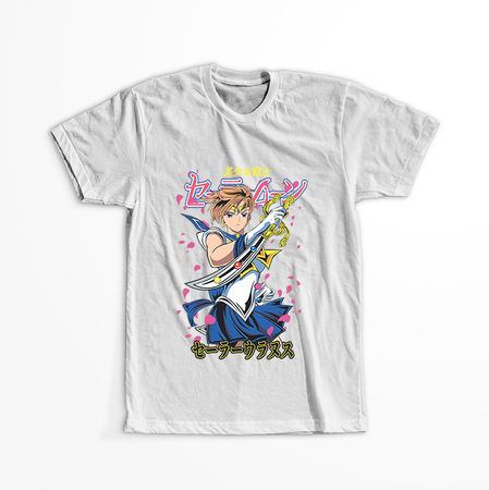 Koszulka Biała Sailor Moon WYBIERZ KOLOR KOSZULKI I FASON