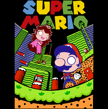 Koszulka Super Mario Bros. KOLOR KOSZULKI I FASON