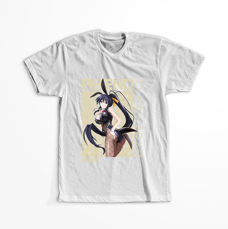 Koszulka Biała Highschool DxD - WYBIERZ KOLOR KOSZULKI I FASON