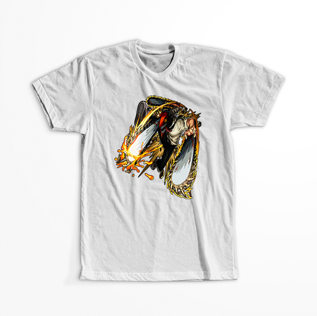 Koszulka Biała  Chainsaw Man WYBIERZ KOLOR KOSZULKI I FASON