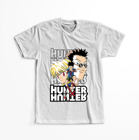 Koszulka Biała Hunter x Hunter WYBIERZ KOLOR KOSZULKI I FASON