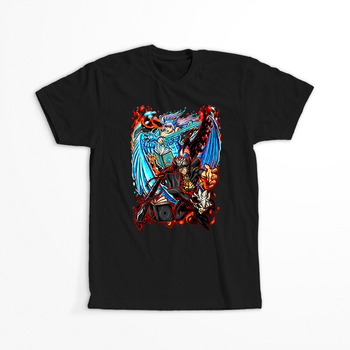 Koszulka Czarna - Black Clover - WYBIERZ KOLOR KOSZULKI I FASON