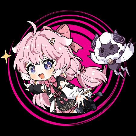 Koszulka Czarna Wuthering Waves - WYBIERZ FASON I KOLOR KOSZULKI 