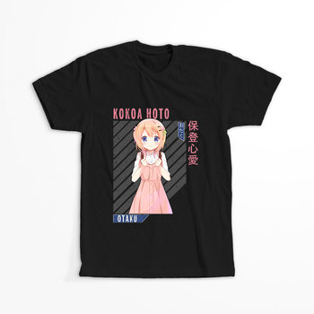 Koszulka Czarna - Is the Order a Rabbit?  - WYBIERZ KOLOR KOSZULKI I FASON