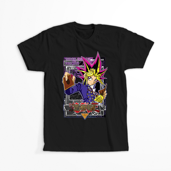 Koszulka Czarna Yu-Gi-Oh! - WYBIERZ KOLOR KOSZULKI I FASON