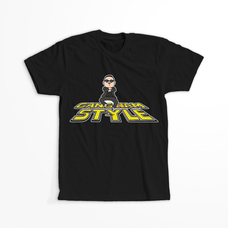 Koszulka Czarna PSY WYBIERZ KOLOR KOSZULKI I FASON