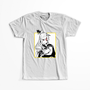 Koszulka Biała Genshin Impact - Ningguang  - WYBIERZ KOLOR