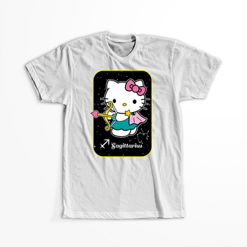Koszulka Biała - Hello Kitty - WYBIERZ KOLOR KOSZULKI I FASON
