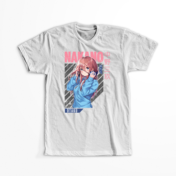 Koszulka Biała - The Quintessential Quintuplet - WYBIERZ KOLOR KOSZULKI I FASON