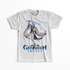 Koszulka Biała Genshin Impact - Kamisato Ayato - WYBIERZ KOLOR KOSZULKI I FASON
