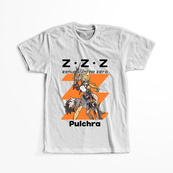 Koszulka Biała - Zenless Zone Zero - WYBIERZ KOLOR KOSZULKI I FASON