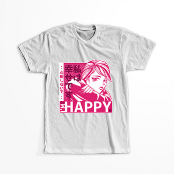 Koszulka Happy WYBIERZ KOLOR KOSZULKI I FASON