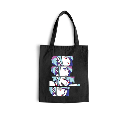 Torba z uszami z Cyberpunk Edgerunners