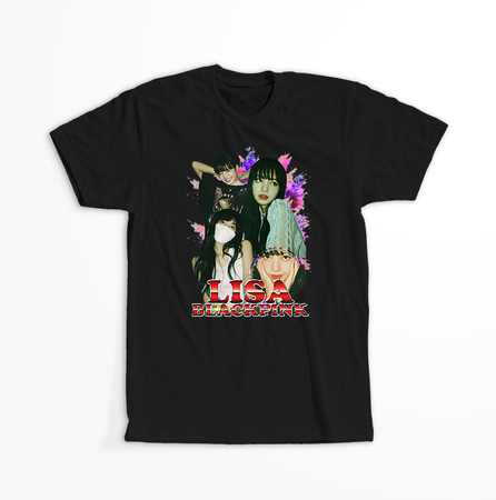 Koszulka Czarna BlackPink WYBIERZ KOLOR KOSZULKI I FASON