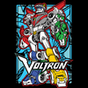 Koszulka Czarna - Voltron - WYBIERZ KOLOR KOSZULKI I FASON