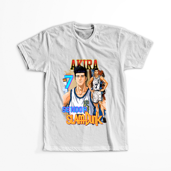 Koszulka Biała Slam Dunk WYBIERZ KOLOR KOSZULKI I FASON