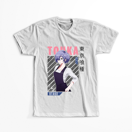 Koszulka Biała Tokyo Ghoul - WYBIERZ KOLOR KOSZULKI I FASON