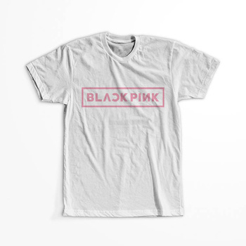 Koszulka Biała BlackPink WYBIERZ KOLOR KOSZULKI I FASON