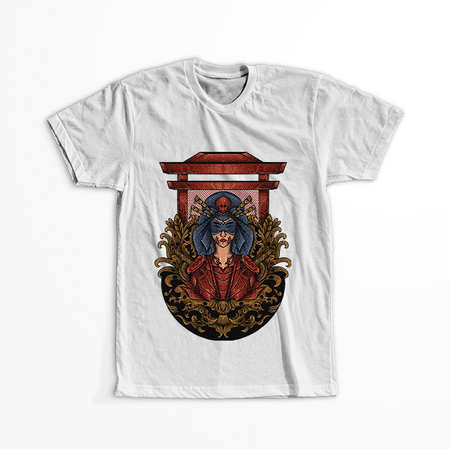 Koszulka Samuraj WYBIERZ KOLOR KOSZULKI I FASON