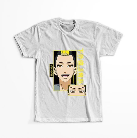 Koszulka Biała Tokyo Revengers WYBIERZ KOLOR KOSZULKI I FASON