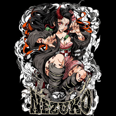 Torba z uszami z Demon Slayer / Kimetsu no Yaiba / Miecz zabójcy demonów