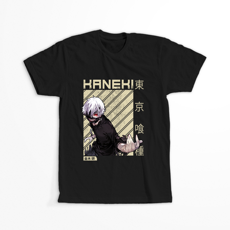 Koszulka Czarna Tokyo Ghoul - WYBIERZ KOLOR KOSZULKI I FASON