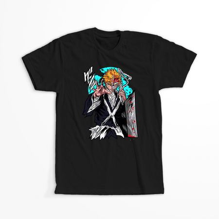 Koszulka Czarna Bleach - WYBIERZ KOLOR KOSZULKI I FASON