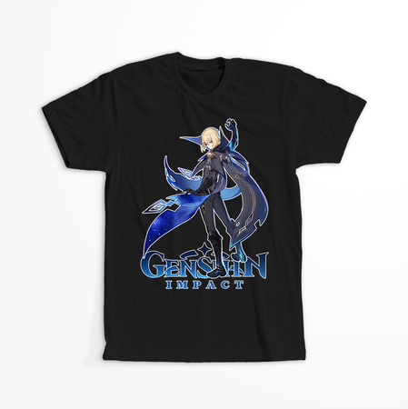 Koszulka Czarna Genshin Impact - Dainsleif - WYBIERZ KOLOR