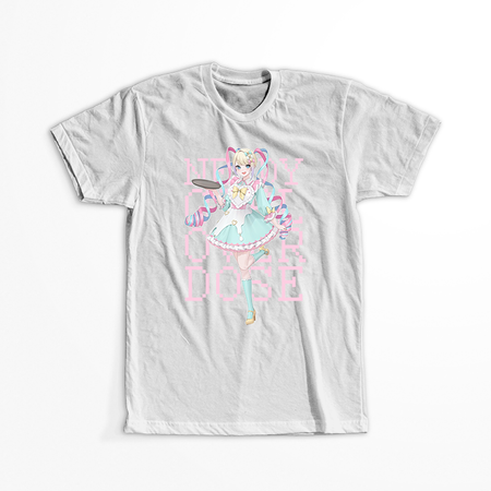 Koszulka Biała - Needy Girl Overdose - WYBIERZ KOLOR KOSZULKI I FASON