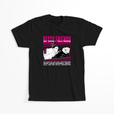 Koszulka Czarna Jujutsu Kaisen - WYBIERZ KOLOR KOSZULKI I FASON