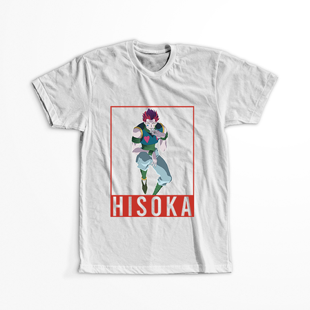 Koszulka Biała Hunter x Hunter WYBIERZ KOLOR KOSZULKI I FASON