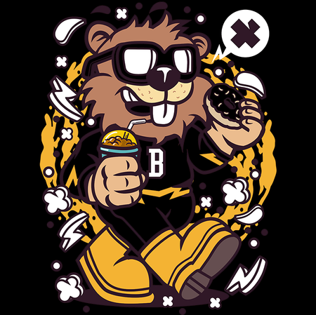 Koszulka Bóbr WYBIERZ KOLOR KOSZULKI I FASON