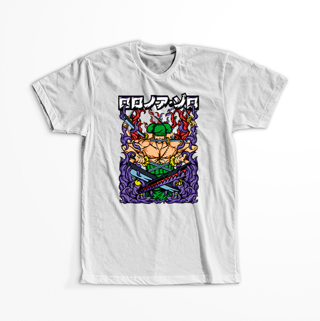 Koszulka Biała One Piece - WYBIERZ KOLOR KOSZULKI I FASON