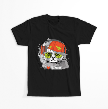 Koszulka Muzyka KOLOR KOSZULKI I FASON