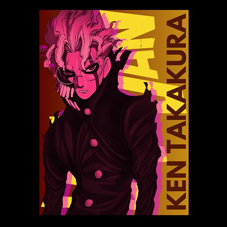 Koszulka Czarna Dandadan - WYBIERZ FASON KOSZULKI