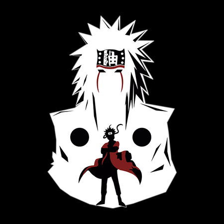 Koszulka Czarna Naruto / Boruto - WYBIERZ KOLOR KOSZULKI I FASON